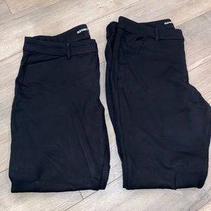 2 pairs - Old Navy Pixie Pants with Built in Sculpt Size 16